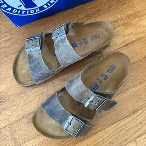 NWB Birkenstock Leather Arizona Sandal
